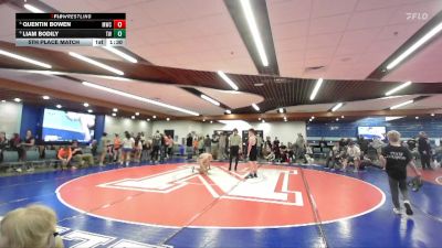 150 lbs 5th Place Match - Liam Bodily, TW Wrestling vs Quentin Bowen, Middleton Wrestling Club