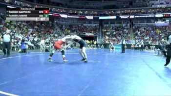2A-215 lbs Champ. Round 1 - Gunner Martwick, Creston vs Parker Jordan, Oskaloosa