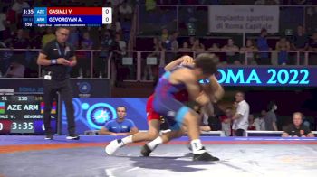 51 kg 1/8 Final - Vadat Gasimli, Azerbaijan vs Armen Gevorgyan, Armenia