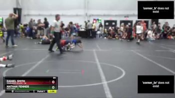 84 lbs Round 4 (6 Team) - Daniel Smith, Warhawks Black vs Nathan Fenner, Red Hawk