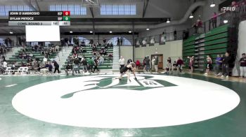 120 lbs Cons. Round 3 - John D`Ambrosio, Holy Cross Prep vs Dylan Petocz, Don Bosco Prep