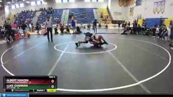 170 lbs Finals (2 Team) - Albert Manzini, Maximum Performance vs Luke Ghannam, AP X Kame