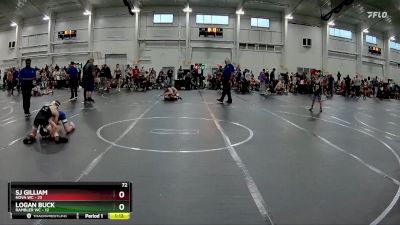 72 lbs Round 6 (10 Team) - SJ Gilliam, NOVA WC vs Logan Buck, Rambler WC