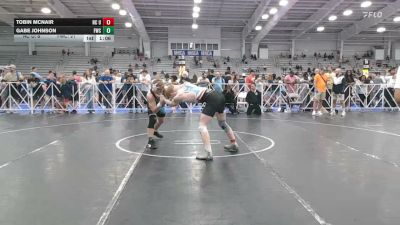160 lbs Round Of 32 - Tobin McNair, NC United - HSB vs Gabe Johnson, Freakztyle Supremacy - HSB
