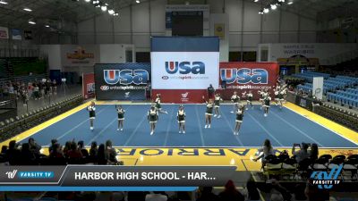 Harbor High School - Harbor High School [2021 Varsity Show Cheer Non Tumbling Novice Day 1] 2021 USA Reach the Beach Spirit Competition