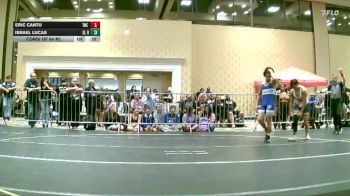 144 lbs Consi Of 64 #2 - Eric Cantu, The Wrestling Factory vs Israel Lucas, El Rancho HS