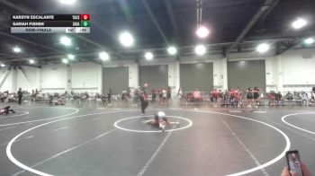 66 lbs Semifinal - Karsyn Escalante, Tucson Cyclones vs Sariah Fisher, Savage House WC