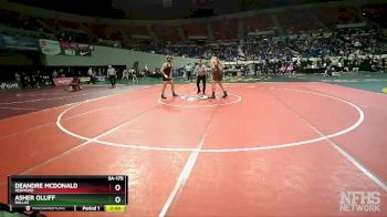 5A-175 lbs Champ. Round 1 - Asher Olliff, Dallas vs Deandre McDonald, Redmond