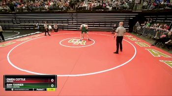 215 lbs Cons. Round 3 - Owen Cottle, Payson vs Sam Tanner, Green Canyon