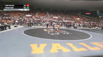 105 lbs 1st Place Match - Renae Keim, Seneca-Nemaha Central HS vs Jade Wilson, Abilene HS