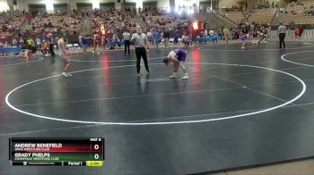 120 lbs Quarterfinal - Grady Phelps, Cookeville Wrestling Club vs Andrew Benefield, Wave Wrestling Club