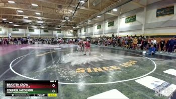 152 lbs Cons. Round 5 - Braxten Crow, Sheridan Wrestling Club vs Conner Jacobson, Pirate Wrestling Club