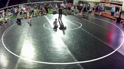 53.9-58.4 lbs Champ. Round 2 - Brecken Stratton, Utah vs Brax Peterson, Colorado