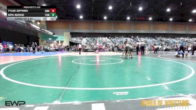 90 lbs Consi Of 8 #1 - Tyler Jeffries, EGWA vs Uipa Matagi, TEAM PRIDE ACADEMY