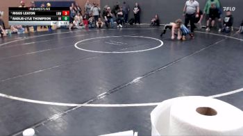 59 lbs Quarterfinal - Riggs Leaton, Lil Mavs Wrestling vs Radlie-lyle Thompson, Kuna Klub