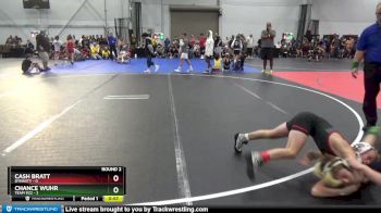 76 lbs Round 2 (4 Team) - Cash Bratt, Dynasty vs Chance Wuhr, Team 922