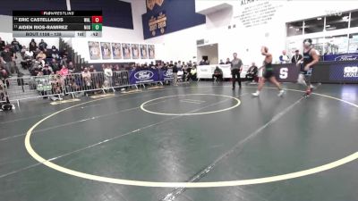138 lbs Cons. Round 1 - Eric Castellanos, Walnut vs Aiden Rios-Ramirez, Nogales