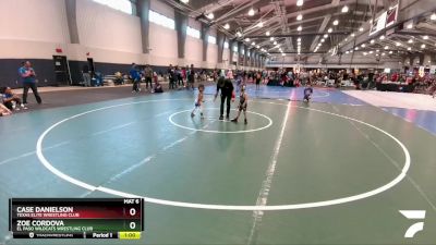 38 lbs 2nd Place Match - Benji Cervantes, El Paso Wildcats Wrestling Club vs Ryder Felton, Takedown Elite Wrestling