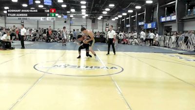 160 lbs Rr Rnd 1 - Soshiant Ahanj-Elias, Team Diamond Fish - HSB vs Tyler Alweiss, Filipe Trained Wrestling Academy - HSB