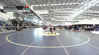 125 lbs Cons. Round 3 - Muhamadu Konteh, Hunter vs Carl Santariello, St. John Fisher