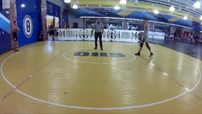 126 lbs Round 5 (8 Team) - Jeremiah Flynn, Oakleaf WC vs Zavian Chaves, Westside Wrestling