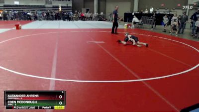 50 lbs Finals (8 Team) - Alexander Ahrens, Owatonna vs Coen McDonough, ANML