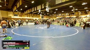 70 lbs Cons. Semi - Kane Zambrano, TUF California Wrestling Acade vs Josiah Vasquez, Elite Force