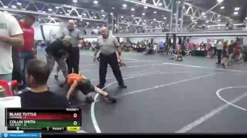 60 lbs Round 1 (6 Team) - Blake Tuttle, Cimarron vs Collin Smith, The Hunt