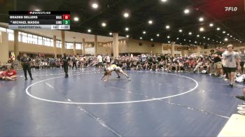 126 lbs Quarterfinal - Braden Sellers, Wrestling Academy Of Louisiana vs Michael Madda, Level Up Wrestling Center