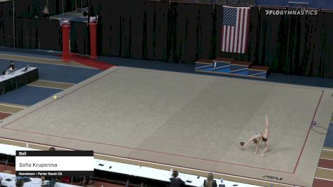 Sofia Krupenina - Ball - 2021 Rhythmic Elite Qualifier