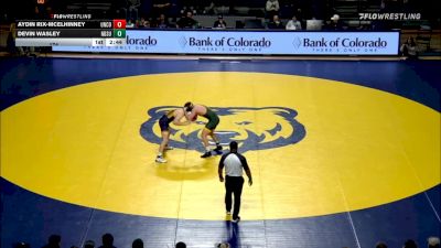 174 lbs Aydin Rix-McElhinney, Northern Colorado vs Devin Wasley, North Dakota State