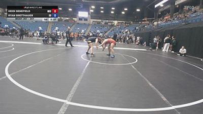 207 lbs Cons. Round 4 - Heidi Benefield, Murray State vs Ryan Bretthauer, Ottawa University