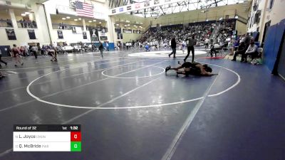 127 lbs Round Of 32 - Lazarus Joyce, Camden Catholic vs Quinn McBride, Pennridge