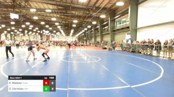 138 lbs Rr Rnd 1 - Kaden Madsen, Team Utah Zion vs Darren Christian, OMP Black