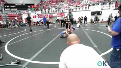 46 lbs Consi Of 16 #2 - Ryder Aguilar, Newkirk Takedown Club vs Kyren Hiracheta, Carl Albert