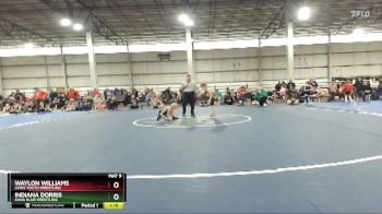 58 lbs Semifinal - Waylon Williams, Lions Youth Wrestling vs Indiana Dorris, Kuna Klub Wrestling