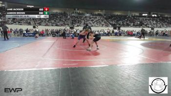 105 lbs Consi Of 16 #2 - Lane Jackson, ANADARKO vs Landon Brown, Edmond Santa Fe