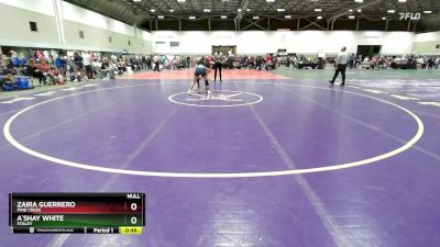 120 lbs Cons. Round 1 - Zaira Guerrero, Pine Creek vs A`shay White, Staley