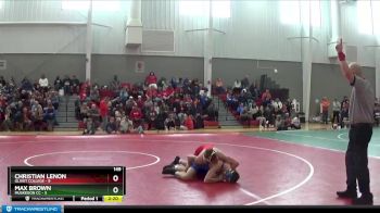 149 lbs Finals (2 Team) - Max Brown, Muskegon CC vs Christian Lenon, Olivet College