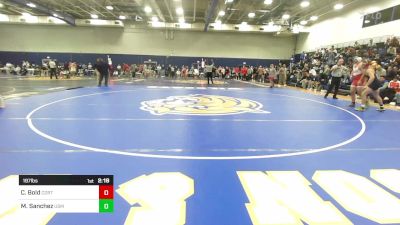 197 lbs Consi Of 8 #2 - Chris Bold, Cortland vs Michael Sanchez, Southern Maine