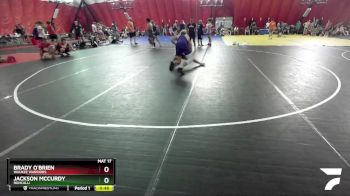 148-154 lbs Round 3 - Brady O`Brien, Waukee Warriors vs Jackson McCurdy, Roncalli