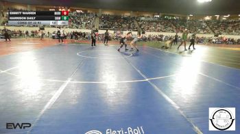 150 lbs Consi Of 32 #2 - Emmitt Warren, Morrison JH vs Harrison Daily, Shawnee Wrestling