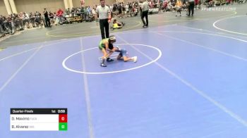 46 lbs Quarterfinal - Dominic Maximo, Tucson Cyclones vs Bryan Alvarez, 505 Wc
