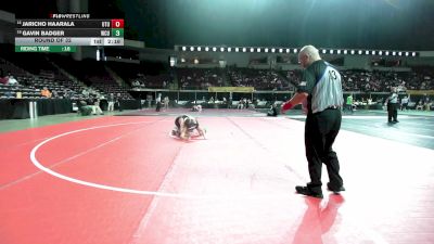 157 lbs Round Of 32 - Jaricho Haarala, Utah Tech vs Gavin Badger, West Chester