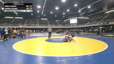 130 lbs Round Of 16 - Terryl Wright, Chesapeake vs Gabriel Helmen, Frederick