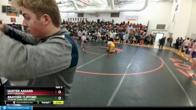 220A Round 3 - Hunter Aagard, Rocky Mountain vs Brayden Clifford, Thunder Basin High School