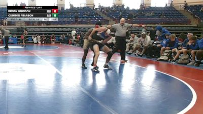 157 lbs Round 3: 2nd Wb - Quinton Pearson, Bainbridge vs Brody Johnson, West Laurens