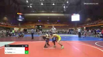 126 lbs Round Of 32 - Sebastian Macedo, West Coast Travel Team vs Adan Toohey, Camel Kids