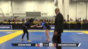 MARIA EDUARDA DE FARIA ABREU vs JUSTUS RAINE JOHNSON 2025 World IBJJF Jiu-Jitsu No-Gi Championship