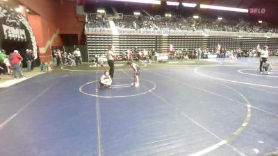 72 lbs Consolation - Sierra Martinez, Casper WC vs Roxy White, Thermopolis WC